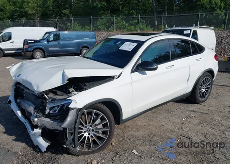 2017 Mercedes-Benz Glc Coupe 4Matic z USA, uszkodzony, nr VIN WDC0J4KB5HF258827